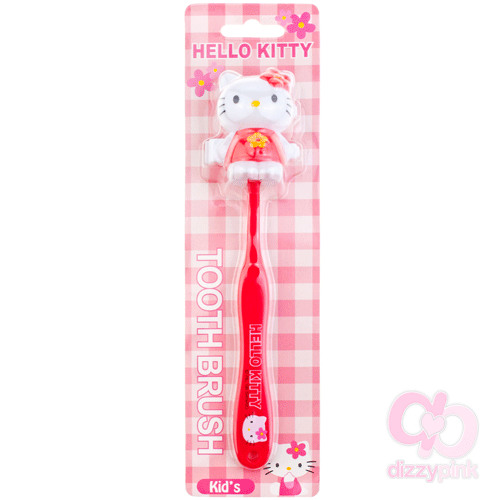 Hello Kitty Kids Toothbrush - Flower Red