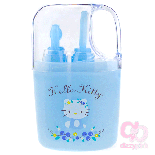 Hello Kitty Travel Toiletry Set - Blueberry Kitty