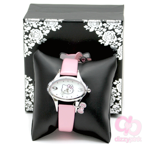 Hello Kitty Wristwatch Ribbon Pink