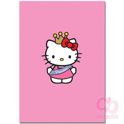 Hello Kitty Card - Princess
