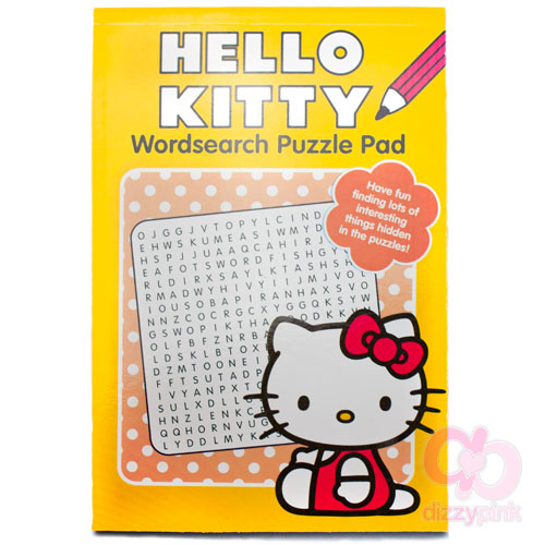 Hello Kitty Wordsearch Puzzle Pad