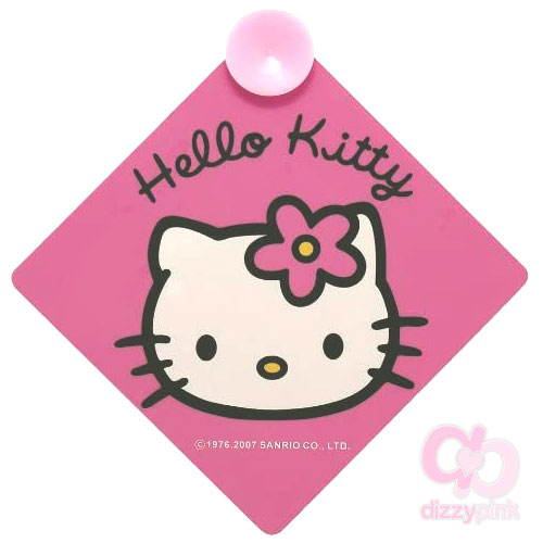 Hello Kitty On Board Sign