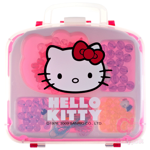 Hello Kitty Bead Jewellery Case