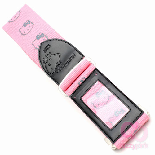 Hello Kitty Suitcase Belt - Pink Face