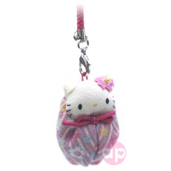 Hello Kitty Phone Charm - Cherub Kitty