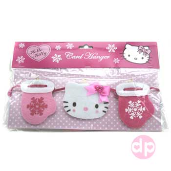 Hello Kitty Christmas Card Hanger