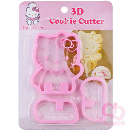 Hello Kitty 3D Cookie Cutter