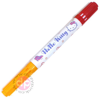 Hello Kitty Colour Change Stamp Marker - Boutique Yellow-Red