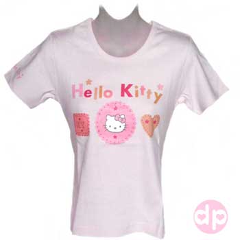 Hello Kitty T-Shirt - Cookie Pink (XL)