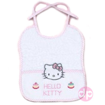 Hello Kitty Ready-to-Stitch Kit - 6 Month Bib