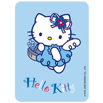 Hello Kitty Magnet - Blue Angel