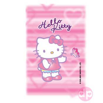 Hello Kitty Magnet - Pink Butterfly