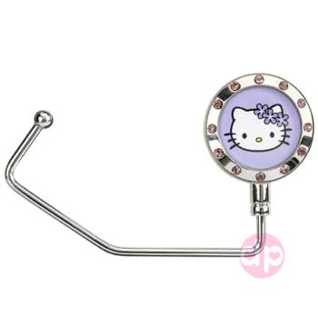 Hello Kitty Handbag Holder - Purple Flower