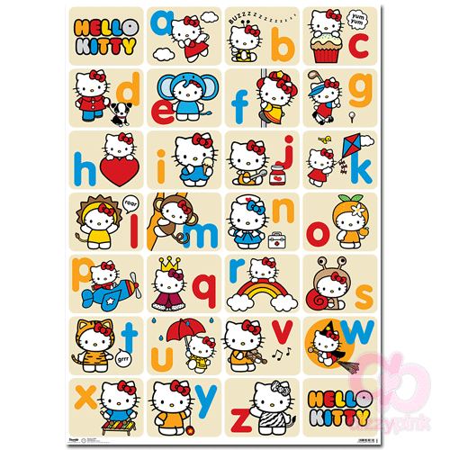 Hello Kitty Wrap - Alphabet