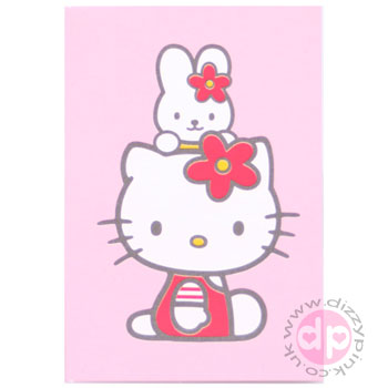 Hello Kitty Minicard / Tag - Kitty & Cathy