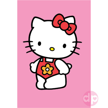 Hello Kitty Minicard / Tag - Kitty Swimsuit
