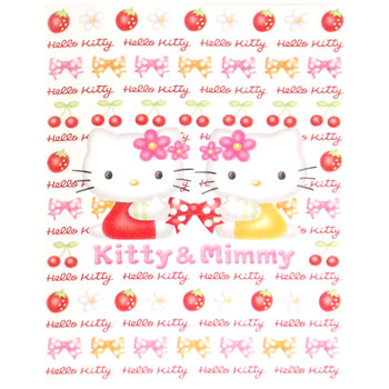 Hello Kitty Card - Fruits Backdrop