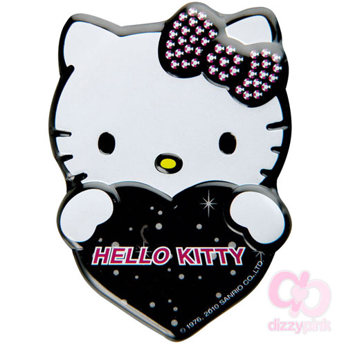 Hello Kitty Shaped Magnet - Black Star